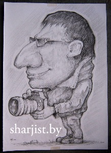 шарж фотограф